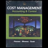 Cost Management Accounting and Control