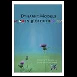 Dynamic Models in Biology