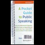 Pocket Guide to Public Speaking   With Speechclass