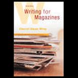 Writing for Magazines  Beginners Guide