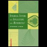 Dynamical Systems With Application  Mathematica