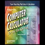 Computer Calculator for Ten Key Pad   With CD