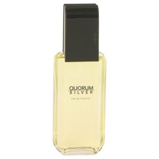 Quorum Silver for Men by Puig EDT Spray (unboxed) 3.4 oz