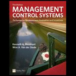 Management Control Systems Performance Measurement, Evaluation and Incentives