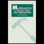 Mathematics  Simple Tool for Geologists