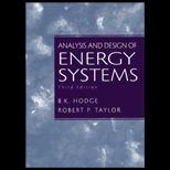 Analysis and Design of Energy Systems