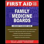 First Aid for Family Medicine Boards
