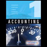 Accounting, Volume 1   With CD (Canadian Edition)