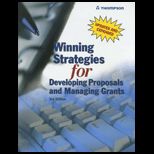 Winning Strategies for Dev. Proposals and 