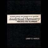 Analytical Chemistry, Solution Manual