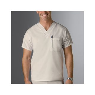 Fundamentals by White Swan Unisex 1 Pocket Top Big and Tall, Sand
