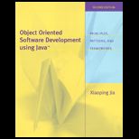 Object Orient. Software Development Using Java