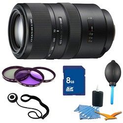 Sony SAL70300G   G Series 70 300mm f/4.5 5.6 Super Telephoto Zoom Lens Essential