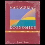 Managerial Economics  Analysis, Problems, Cases (Paper)