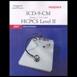 2007 Educational ICD   9   CM Volumes 1, 2 and 3 and HCPCS Level II   Package