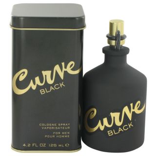 Curve Black for Men by Liz Claiborne Cologne Spray 4.2 oz
