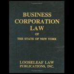 Business Corporation Law of Ny State