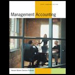 Management Accounting (Canadian Edition)