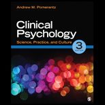 Clinical Psychology Science, Practice, and Culture