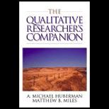 Qualitative Researchers Companion  Classic and Contemporary Readings