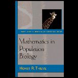 Mathematics in Population Biology