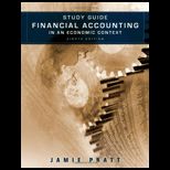 Financial Accounting in an Economic Context   Study Guide