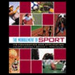 Management of Sport  Its Foundations and Applications