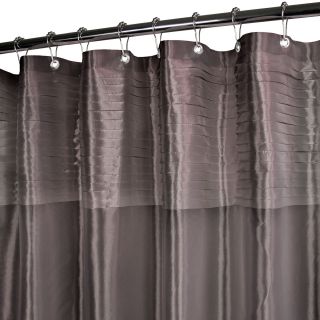 Park B Smith Park B. Smith Tuxedo Pleats Shower Curtain, Platinum