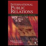 International Public Relations  Negotiating Culture, Identity, and Power