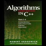 Algorithms in C++, Part 1 4  Fundamentals, Data Structures, Sorting, Searching