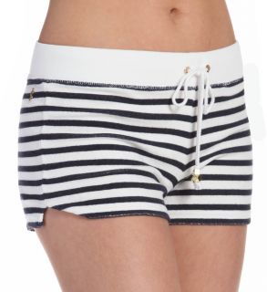 Juicy Couture JG009118 Striped Terry Shorts