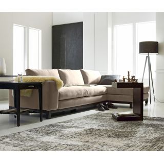 Calypso 2 pc. Chaise Sectional in Gibson Fabric, Jute
