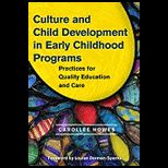 Culture and Child Development in Early Childhood Programs