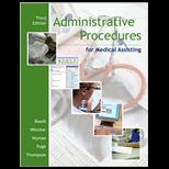 Administrative Procedures for Medical Assisting   With CD and Workbook