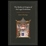 Medieval Origins of Legal Profession