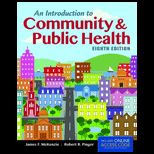Introduction to Community and Public Health  With Access