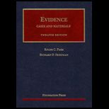 Evidence  Cases and Materials