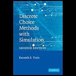 Discrete Choice Models With Simulation