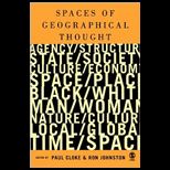 Spaces of Geographical Thought  Deconstructing Human Geographys Binaries
