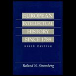 European Intellectual History Since 1789