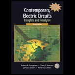 Contemporary Electric Circuits   With Cd