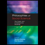 Philosophies of Social Science