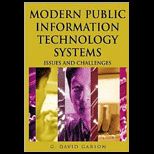 Modern Public Information Technology Systems Issues and Challenges