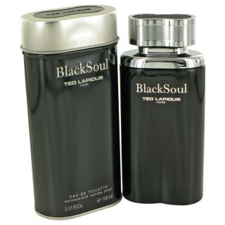 Black Soul for Men by Ted Lapidus EDT Spray 3.4 oz