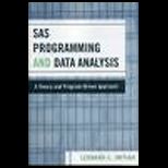 SAS Programming and Data Analysis
