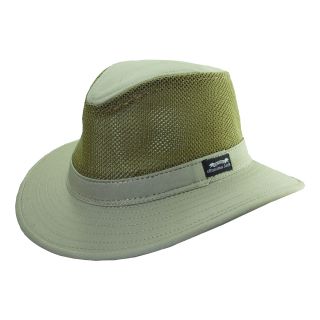PANAMA JACK Mesh Safari Hat, Khaki, Mens