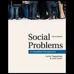 Social Problems  A Canadian Perspective