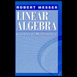 Linear Algebra  Gateway to Mathematics