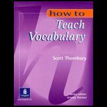 How to Teach Vocabulary