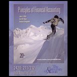 Principles of Finan. Accounting   With Access (Custom)